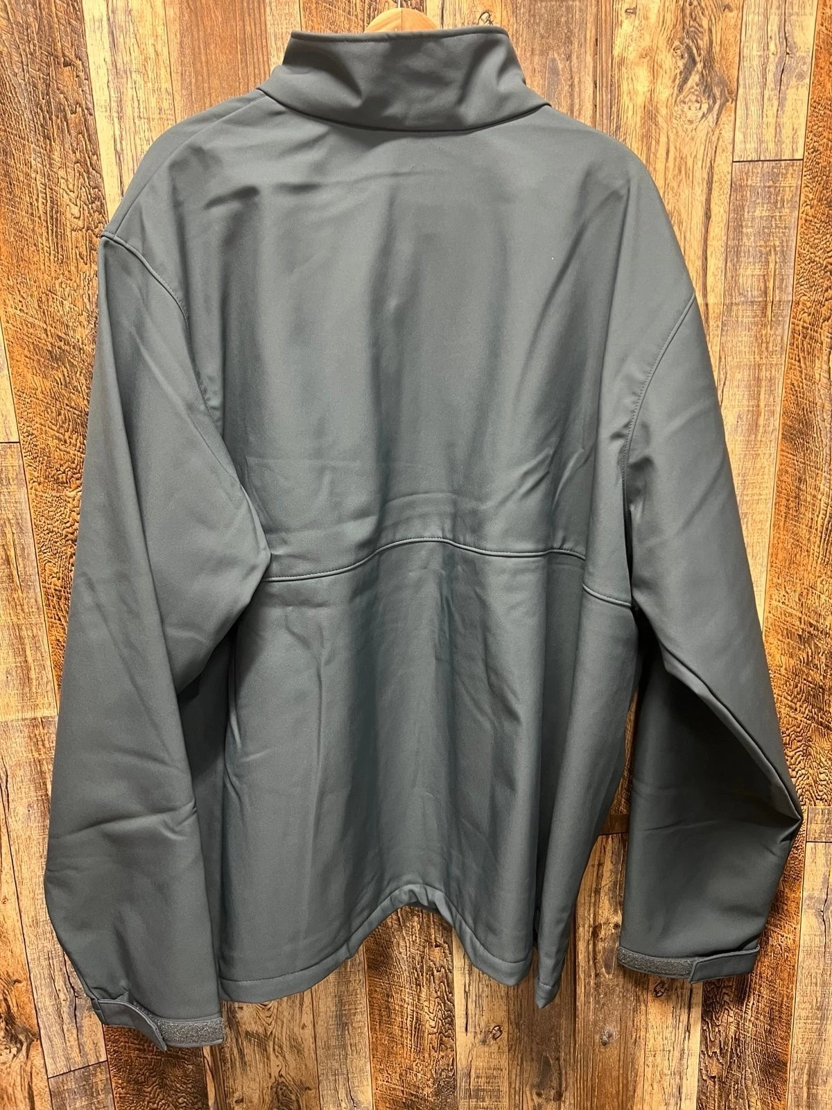 NEW Columbia Soft Shell Ascender Full Zip Jacket BIG & TALL 4XT in Gray - product detail image 6