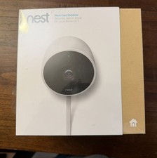 New Google Nest Cam Outdoor 1st Gen A0033 NC2100ES Sealed