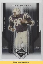 2007 Leaf Limited 128/249 John Mackey #151 HOF READ 0af