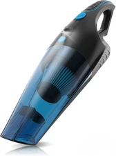 GV02(Blue 1 Pack) Cordless Handheld Vacuum Cleaner with 10K PA Suction Power,...