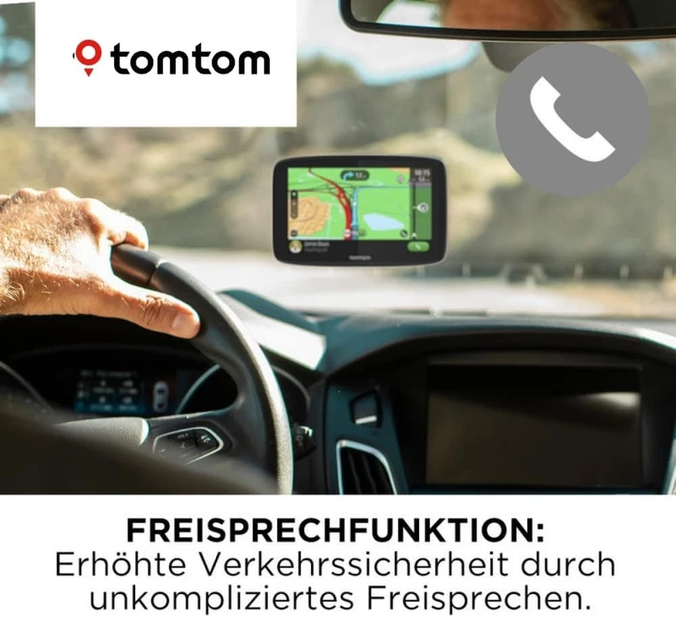 TomTom GO Essential EU45 5 Zoll Navigationsgerät - Schwarz (1PN5.002.10) - Bild 3 von 4