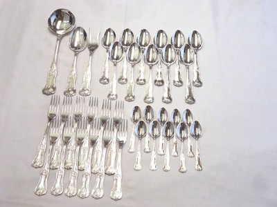 LBL ITALY PLATED A800 EP ZING FLATWARE 36-PIECES