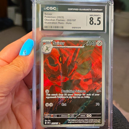 Scizor graded CGC 8.5 for sale on eBay