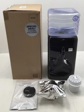 Little Luxury Vitality Mini Water Dispenser & 2 Filters New Open Box In Black