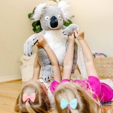Melissa Doug Lifelike Plush Koala Stuffed Animal