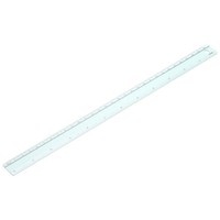 FüR Metal Ruler 12 Zoll/30Cm, Aluminium Lineal Mit Doppelskala, GrüN