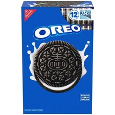 OREO Chocolate Sandwich Cookies, 5.23 oz.,12pk Great Price Free Shipping