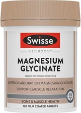 Swisse UltiBoost Magnesium Glycinate 120 Tabs