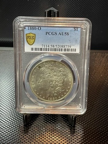 1880-O PCGS AU58 Morgan Dollar Silver Circulated Coin