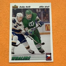 1991- 92 Upper Deck # E3 Bobby Holik Hartford Whalers