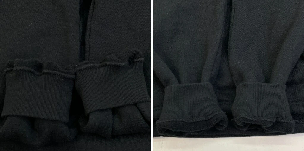 Felpa Undercover uomo nera con cappuccio taglia 2 tasca posteriore usata Giappone