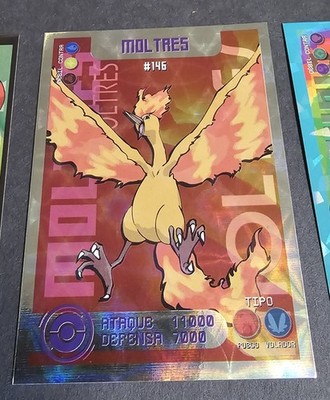 MOLTRES - POKEMON TCG POKEDEX EDITION LEGENDARY FOIL CARD