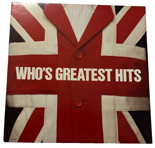 The Who Greatest Hits MCA-5408 Stereo MCA Records Vintage 1983 LP Vinyl NM