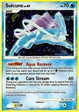 Heavily Played Suicune - 19/132 - Holo Rare Pokemon Secret Wonders on eBay