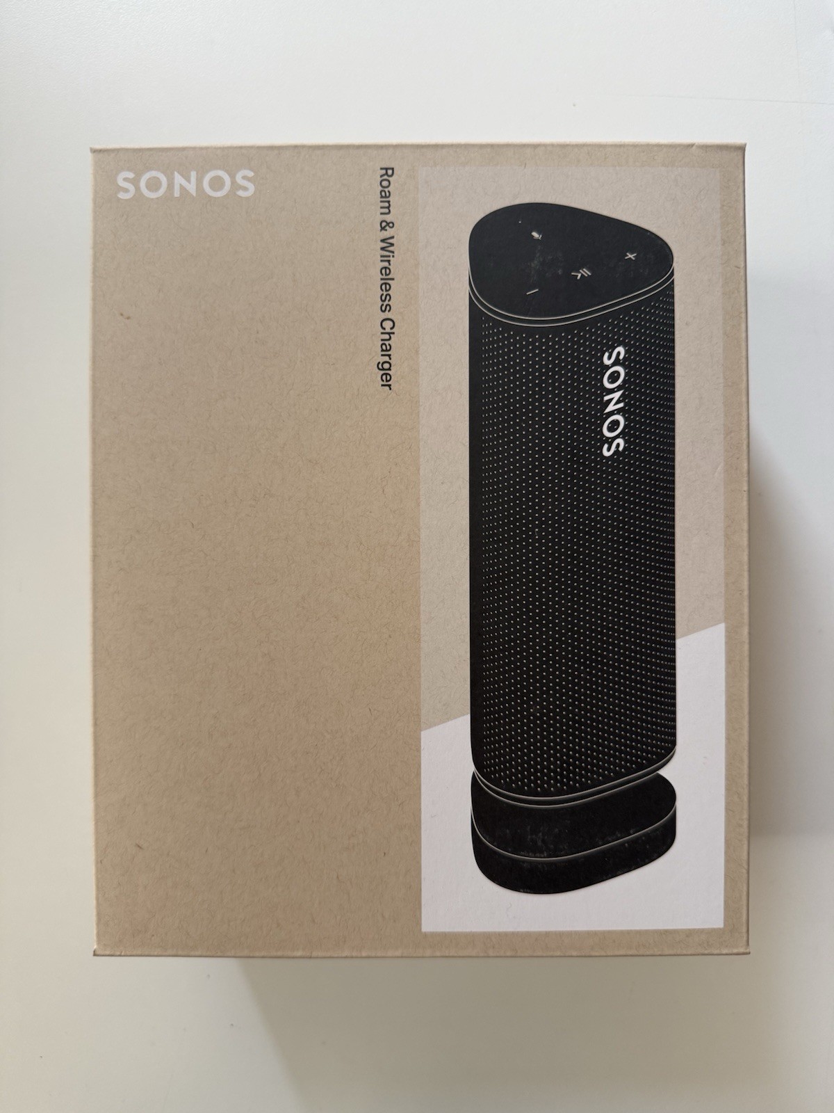 Sonos Roam + Wireless Charger Bundle - Brand New Black