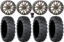 System 3 SB-4 14" Wheels Br (6+1) 32" Versa Cross V3 Tires Can-Am Defender