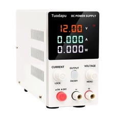 Adjustable DC Power Supply Variable Bench with Regulated Voltage Output Pro...
