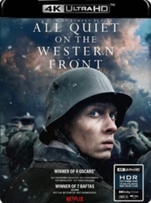 All Quiet on the Western Front [New 4K UHD Blu-ray] Steelbook, Subtitled, Dolb