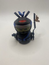 Spinmaster Battling Black Robot Ninja Bot 4 Inches Tall Works Great Preowned Con