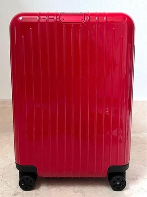 【中古】リモワ RIMOWA エッセンシャル ライト キャビン 37L レッド Rimowa Essential Lite 37L Red 4 wheels Carry Case Suitcase Unused