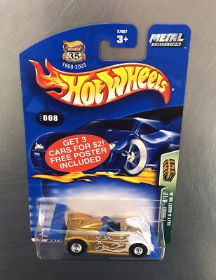 HOT WHEELS 2003 TREASURE HUNT RILEY & SCOTT MK III LIMITED EDITION