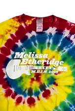 NWOT Melissa Etheridge M.E.I.N. 2018 Membership T-Shirt Tie-Dye Size Small P-18