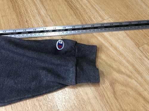 Champion Hoodie St Mary’s College Jumper USA Youth XL 14-16 Grey Logo Cotton - Picture 11 of 11