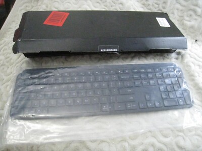 Logitech MX Keys advanced illuminated Wireless Keyboard - Graphite USED FINE