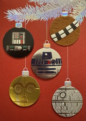 Papyrus Christmas Card STAR WARS