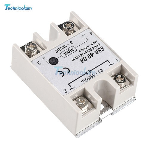 Solid State Relay Module Alloy Heat Sink SSR-25DA SSR-40DA SSR-60DA 25A/40A/60A - Picture 20 of 34