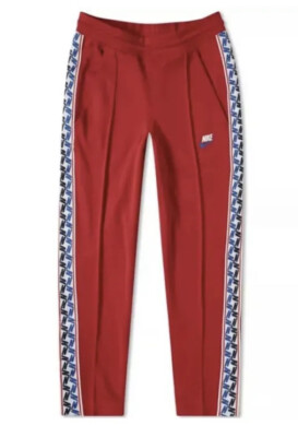 Nike Mens NSW Tapered Poly Pants MEDIUM Red AJ2297-687 NWT