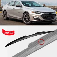 Carbon Fiber Look Rear Spoiler Trunk Wing For Chevrolet Malibu RS LT LS LTZ AB