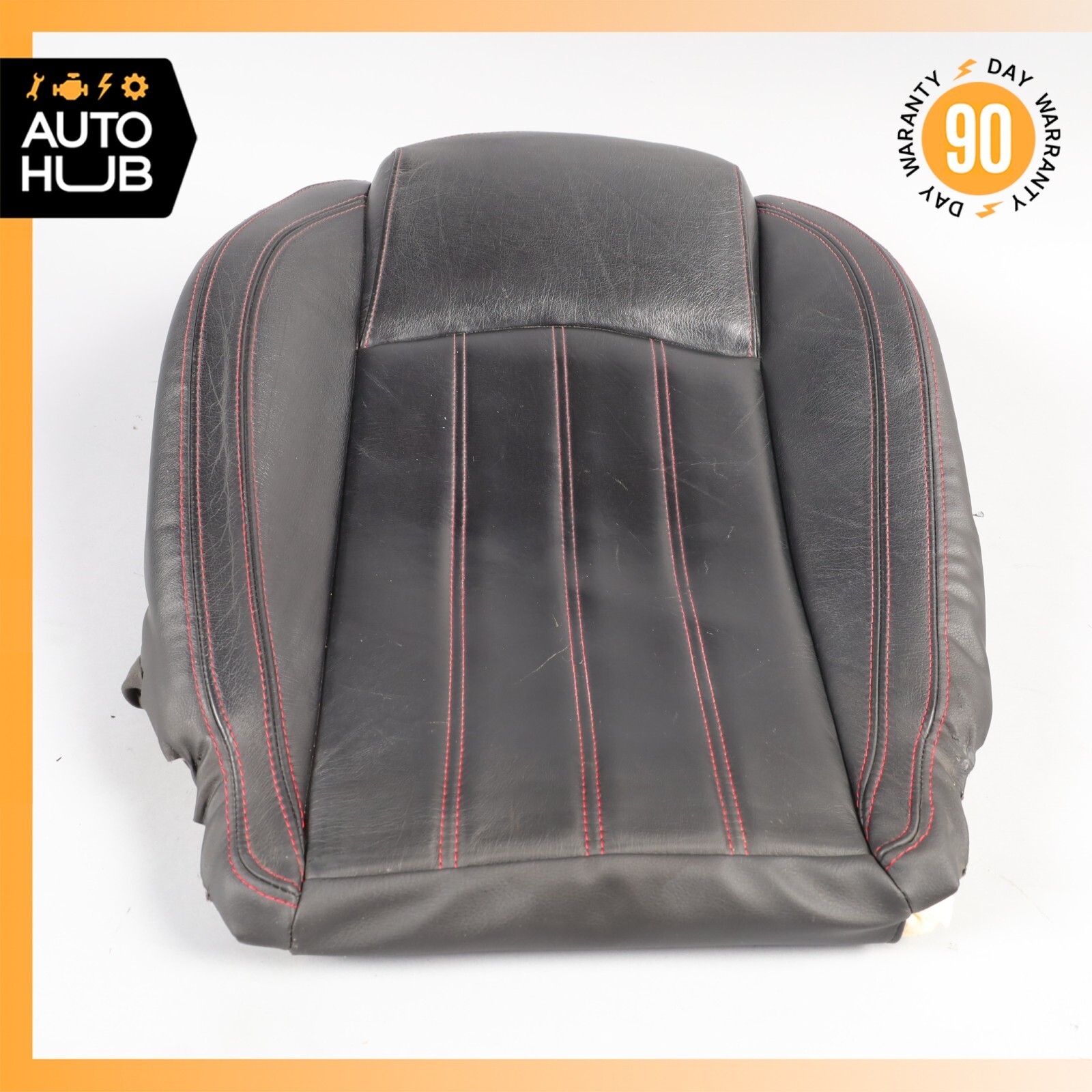 08-12 Maserati GranTurismo M145 Front Left Lower Bottom Seat Cushion Black OEM