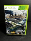 Air Conflicts: Secret Wars (Microsoft Xbox 360, 2011) CIB Complete With Manual