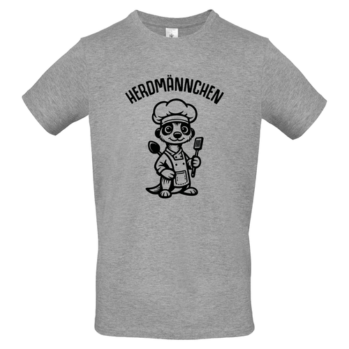 HERDMÄNNCHEN Erdmännchen Essen Kochen Cartoon Spaß Spruch Lustig Comedy T-Shirt - Bild 8 von 10