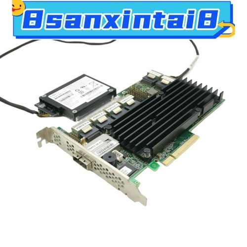 LSI 9280-24I4E MegaRAID SAS SAS9280-24i4e SATA/SAS Controller Card With Battery - 第 1/10 張圖片