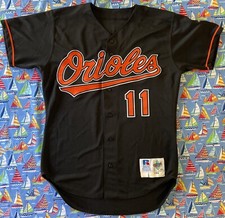 Vintage Russell Athletic MLB Baltimore Orioles Willie Greene Game Issued Jersey