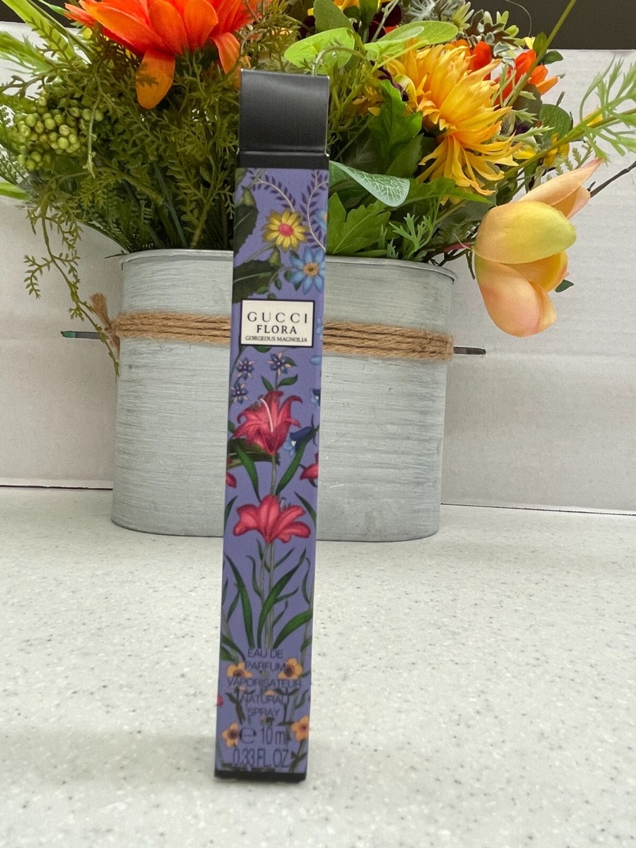 Gucci Flora Gorgeous Magnolia Eau de Parfum Pen Spray NIB 0.25 oz