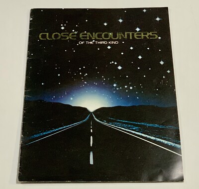 Close Encounters Of The Third Kind Spielberg 1977 Picture Book Dana Bryan