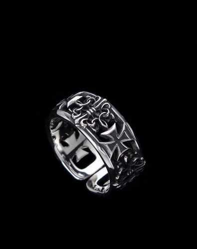 Retro Kreuz Trend Ring Punk Style Vintage Nischenring (GRÖßENVERSTELLBAR) - Bild 4 von 4