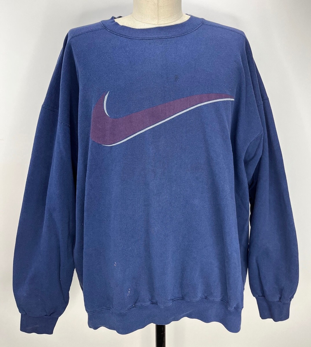 nike vintage logo crewneck sweatshirt