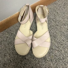 Sole Society Women's Dusty Rose Pink Strappy Sandals Shoes Size 9 NWOB