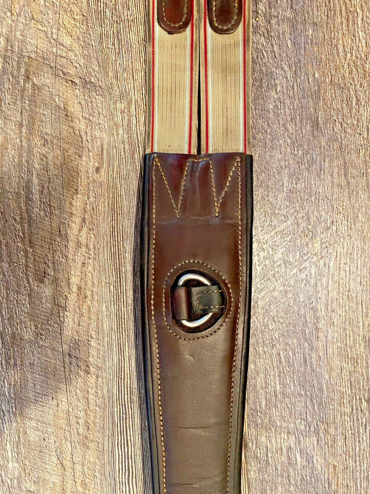 M. Toulouse 3-ring Shaped Jumper Girth with SPRING BUCKLES 52”