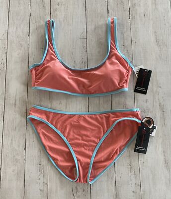 No Boundaries Juniors Swim Set Top Bottom Bathing Suit Glitter