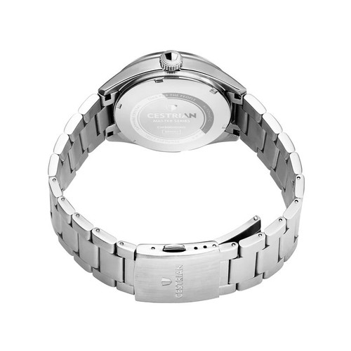 Reloj automático para hombre Cestrian Master Series esfera negra pulsera de acero - Imagen 3 de 5