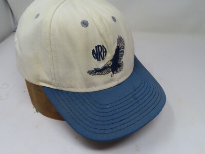 NRA Soaring Eagle MADE IN USA Hat Cap Snapback Adjustable Embroidery Vintage