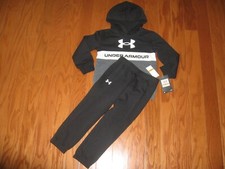 Under Armour 2-Piece Hoodie  Pants Sets Boys Size 3T/4T NWT