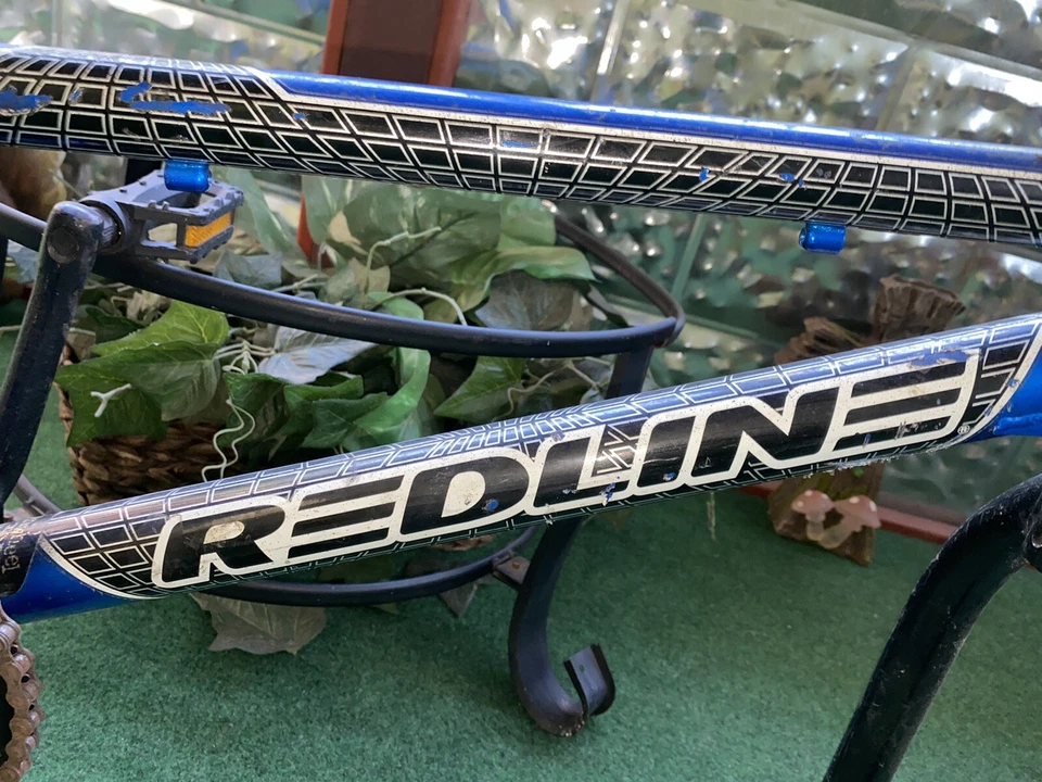 复古 REDLINE 男孩自行车车架 罕见 收藏 47 英寸 L*25 英寸 W*5 英寸 W — 第 3/4 张图片