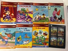 Leap Frog Lot Leap Reader Early Reading Books Vowels, Sight, Simple Words