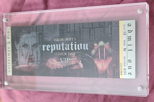 Taylor Swift Commemorative Ticket Reputation Stadium Tour From VIP Box - Picture 4 of 7